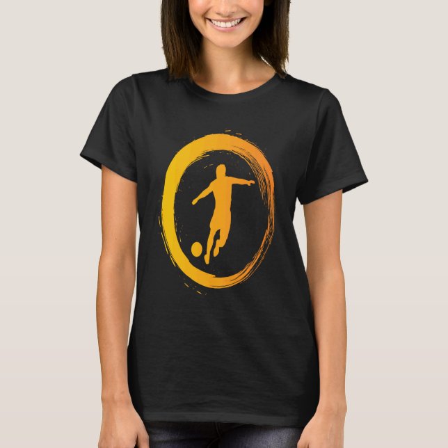 Cool soccer sports and hobby T-Shirt (Front)
