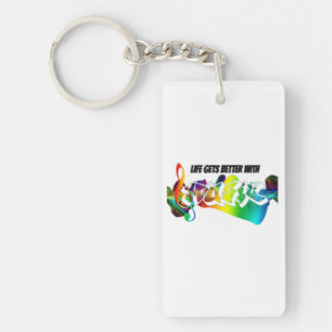 Cool Songs to Jam To Key Ring