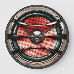 Cool Speaker 5 Options Wall Clocks