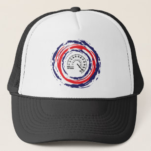 Cool Speed Emblem (Red Blue And White) 2 Trucker Hat