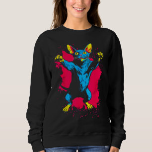 Cool Sphynx Hairless Cat Sweatshirt