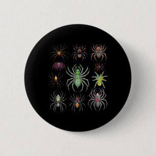 Cool Spider For Men Women Tarantula Arachnid Spide 6 Cm Round Badge