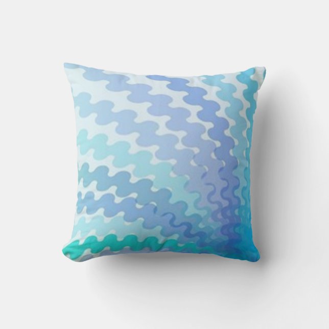 Cool Spiral Colours Pillow (Front)