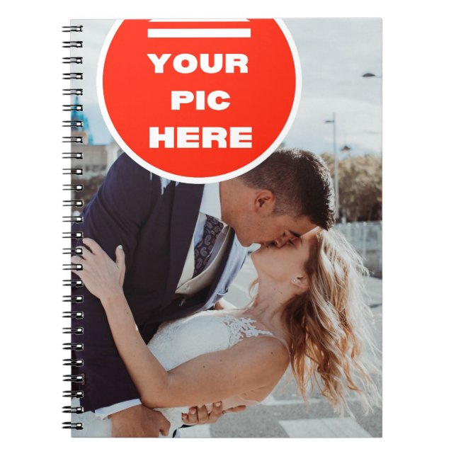 Cool! Spiral Photo Notebook - Personalised (Front)