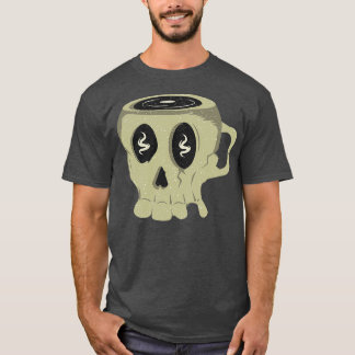 Cool Spooky Skull Mug Vintage Style 2 T-Shirt