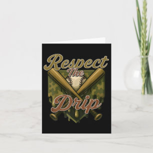 Cool Sport Sell Home Plate Drip Drip Camo Bow 2 Card