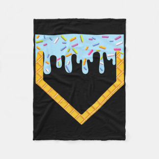 Cool Sport Sell Home Plate Drip With Sprinkles Dri Fleece Blanket