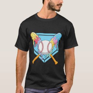 Cool Sport Sell Home Plate Drip With Sprinkles Dri T-Shirt