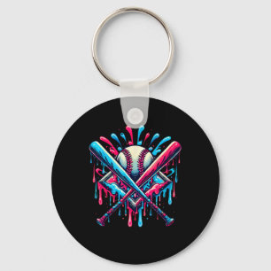 Cool Sport Softll And Sell Home Plate Drip 1 Key Ring