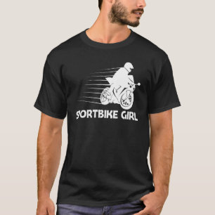 Cool Sportbike For Girls Kids Professional Motorcy T-Shirt
