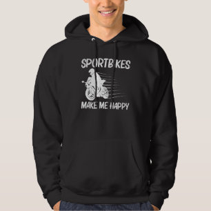 Cool Sportbike For Men Women Professional Motorcyc Hoodie