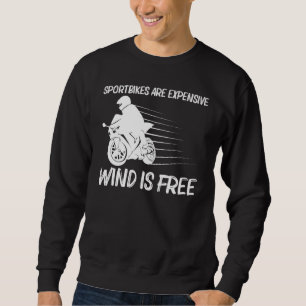 Cool Sportbike For Men Women Professional Motorcyc Sweatshirt