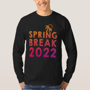 Cool Spring Break 2022 Sunset Family Matching T-Shirt