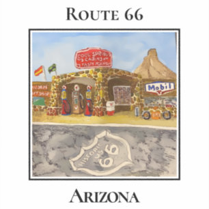 Cool Springs Gas Station, Route 66, Arizona