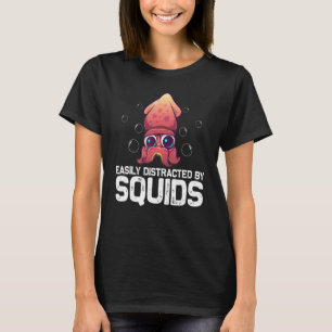 Cool Squid For Men Women Octopus Biology Sea Anima T-Shirt
