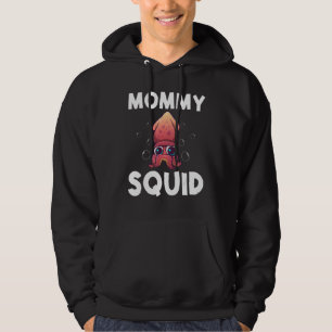 Cool Squid For Women Mum Octopus Biology Sea Anima Hoodie