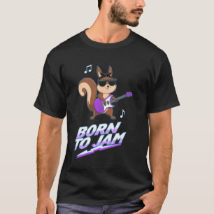 Cool Squirrel Rockstar T-Shirt