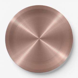 Cool Stainless Steel Metal #103 Paper Plate
