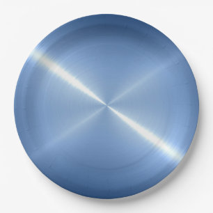 Cool Stainless Steel Metal #57 Paper Plate