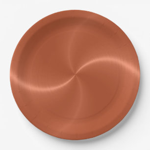 Cool Stainless Steel Metal #75 Paper Plate