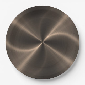 Cool Stainless Steel Metal #79 Paper Plate