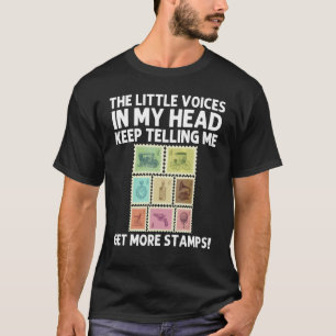 Cool Stamp For Men Women Stamp Collecting Postal P T-Shirt