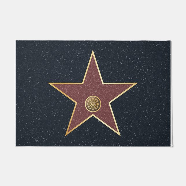 Cool Star Doormat, Gift For Man Doormat (Front)