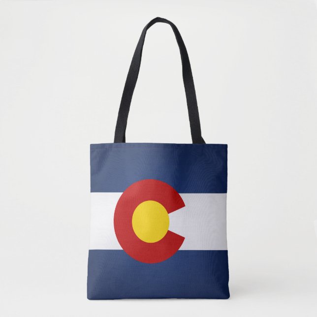 Cool State Of Colorado Flag Fashion Tote Bag (Front)