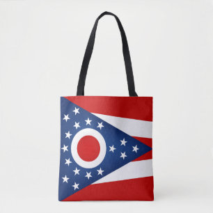 Cool State Of Ohio Flag Fashion Tote Bag