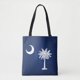 Cool State Of South Carolina Flag Fashion Tote Bag