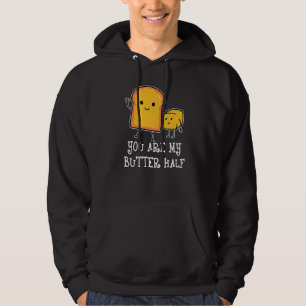 Cool Statement Couple Valentine's Day Partnership Hoodie
