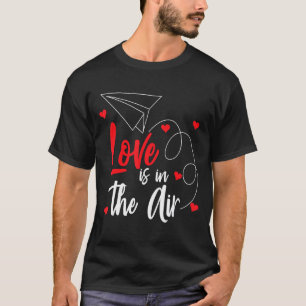 Cool Statement Heart Valentine's Day In Love Roman T-Shirt