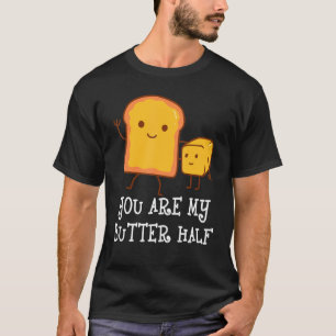 Cool Statement Partnership Valentine's Day Couple T-Shirt