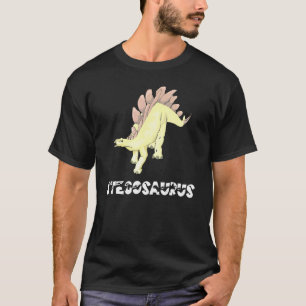 Cool Stegosaurus Dinosaur Dino Saurus Reptile Herb T-Shirt