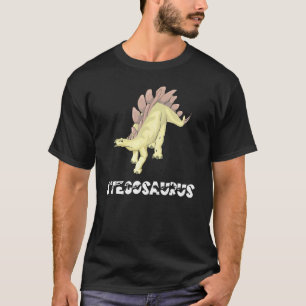 Cool Stegosaurus Dinosaur Dino Saurus Reptile Herb T-Shirt