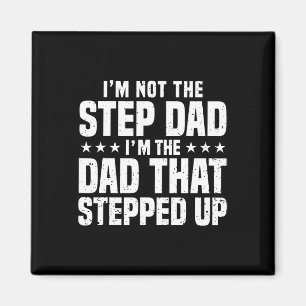 Cool Step Up Dad For Men Father World#39;s Best St Magnet