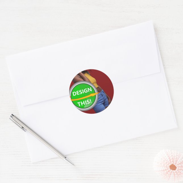 COOL! Stickers - Classic Round - Sheet of 20 (Envelope)