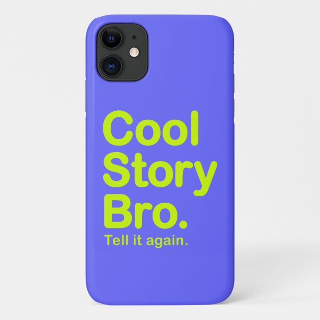 Cool Story Bro. iPhone 5 Case (Back)