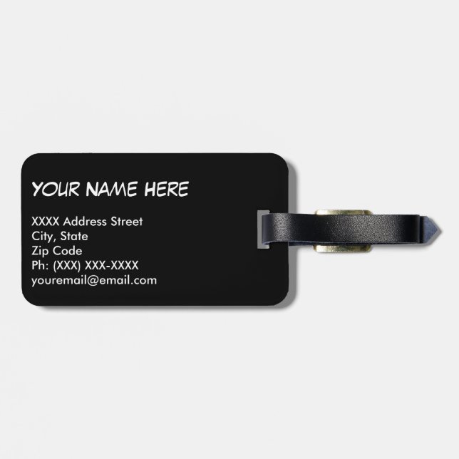 Cool Story Bro Luggage Tag (Back Horizontal)