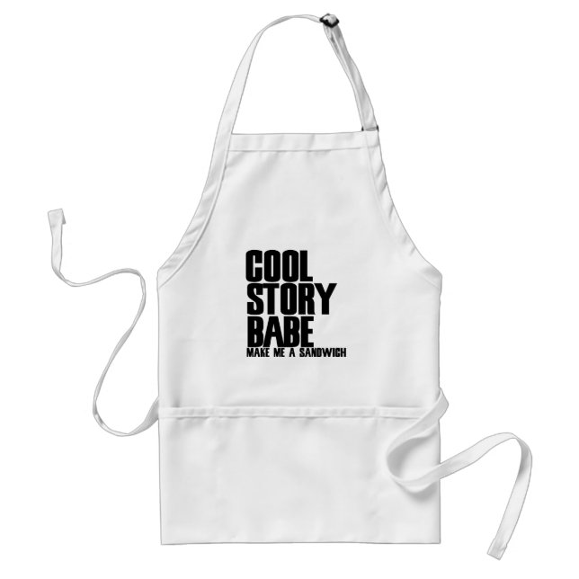 Cool Story Bro Parody Standard Apron (Front)