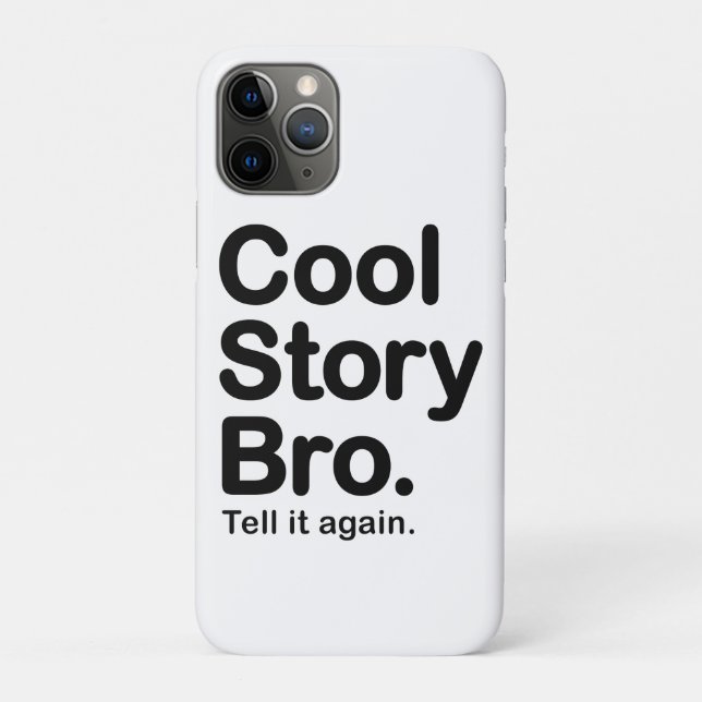 Cool Story Bro. Samsung Galaxy Case (Back)