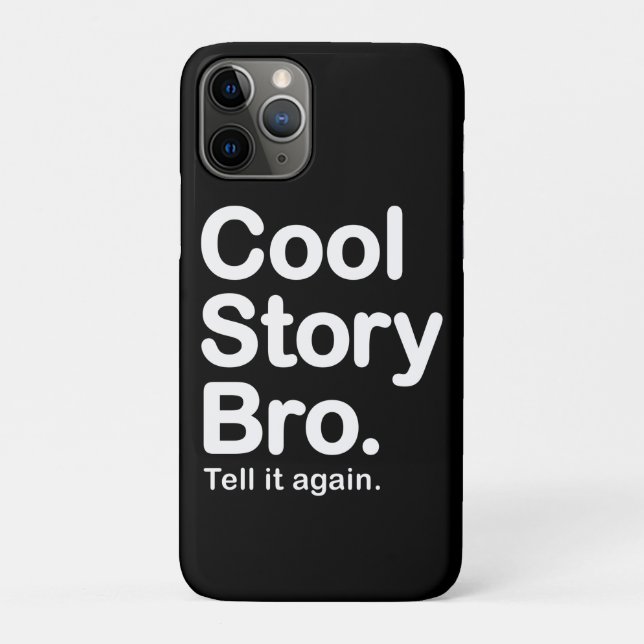Cool Story Bro. Samsung Galaxy Case (Back)