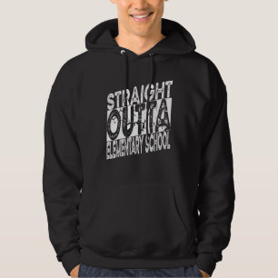 Cool Straight Outta Elementary For Outta Elementar Hoodie