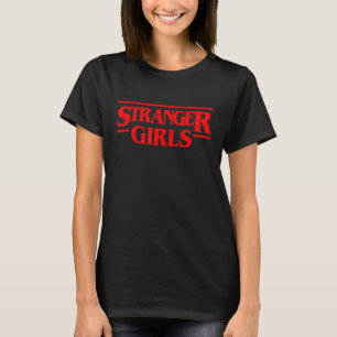 Cool Stranger Girls Illustration  Graphic Designs T-Shirt