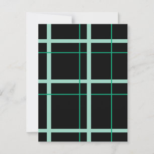 Cool Striped Pattern Postcard