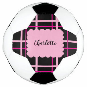 Cool Striped Pattern Soccer Ball