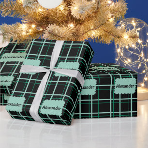 Cool Striped Pattern Wrapping Paper