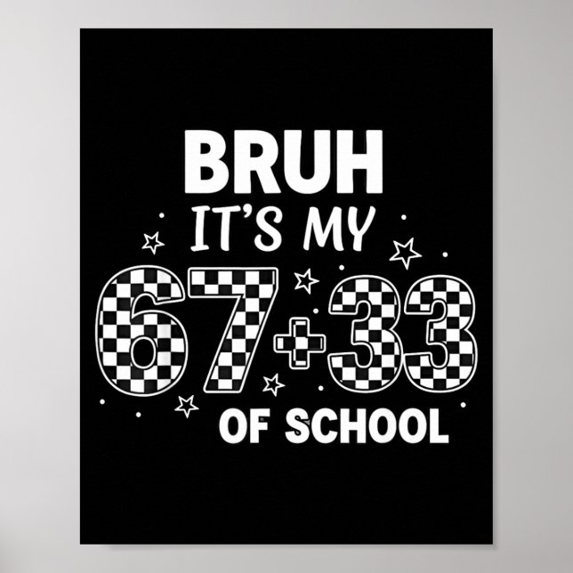 Cool Student Teacher Celebration Cute Math Humor G Poster (Front)