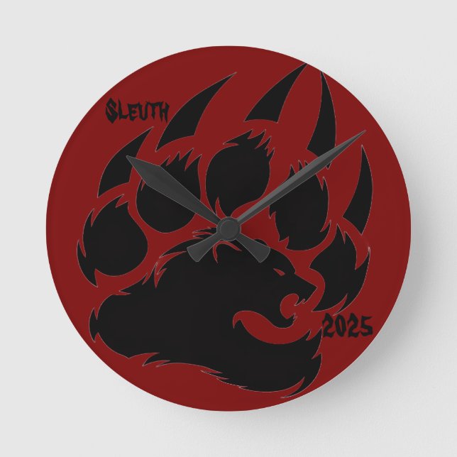 cool stuff round clock (Front)
