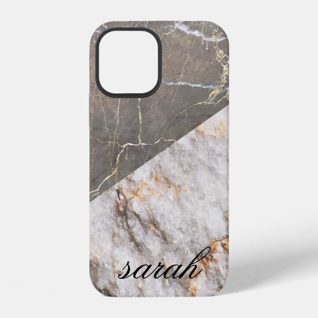 Cool Stylish Marble  iPhone Case (Back)
